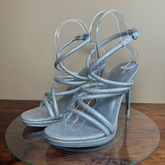 Nine West Lexy Ankle Strap Heeled Sandals - Picture 4 of 16